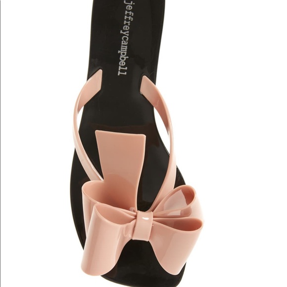Jeffrey Campbell Sugary Flip Flop Sz 7 - Picture 5 of 8